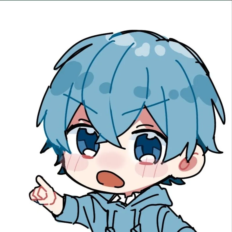 Đẹp mê ly với hình avatar nam cute chibi độc quyền