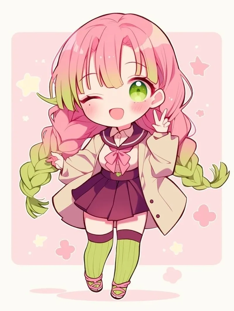 Tải ngay bộ sưu tập ảnh chibi nữ cute siêu hot