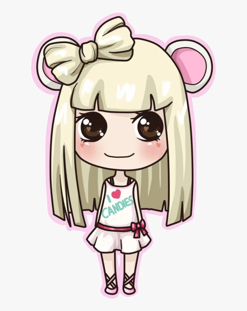 Làm mới trang cá nhân với avatar chibi nữ cute ngọt ngào
