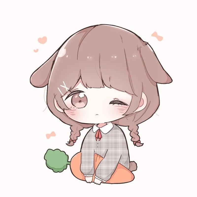 Thưởng thức bộ hình vẽ chibi nữ cute đầy sáng tạo