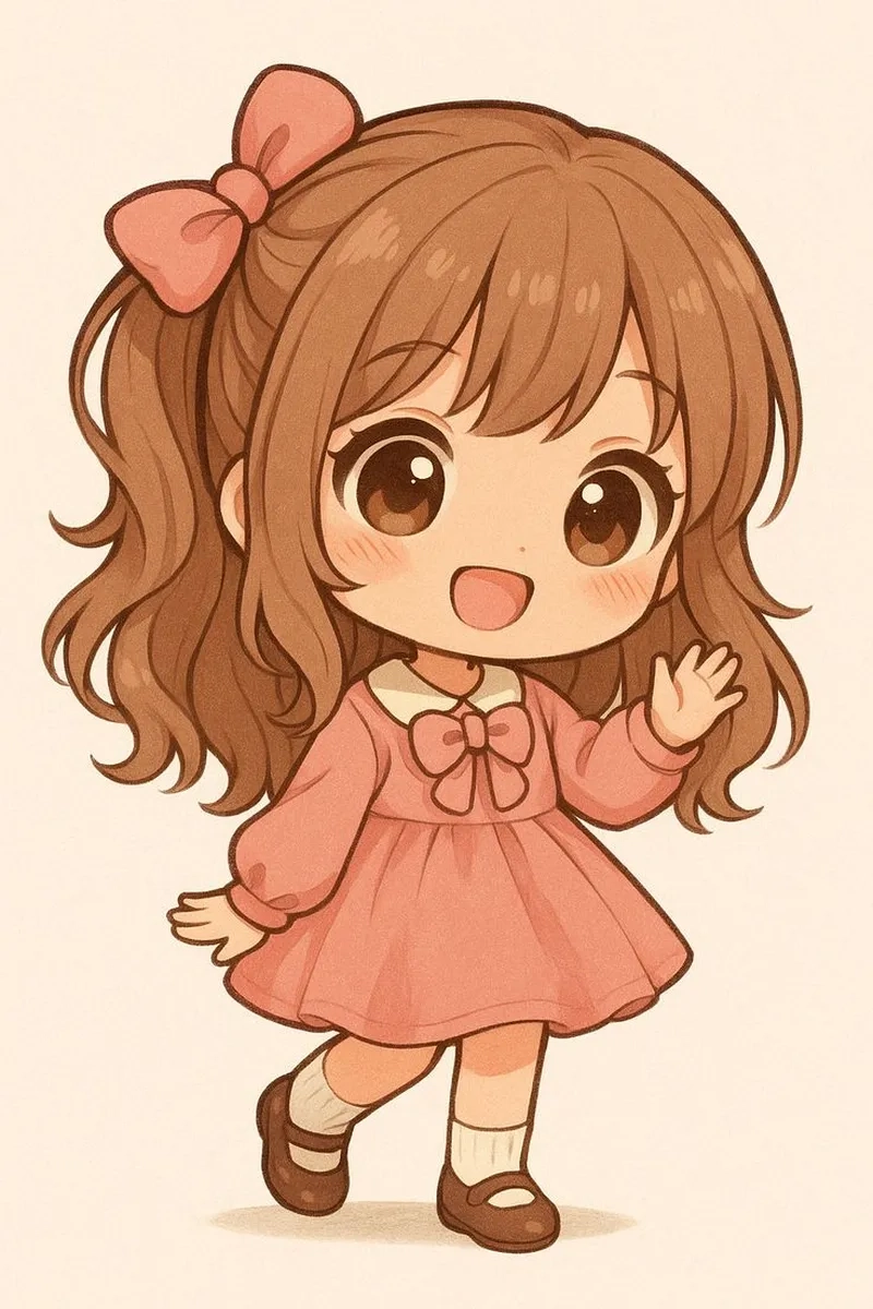 Tạo phong cách riêng với avatar chibi hình ảnh chibi nữ cute