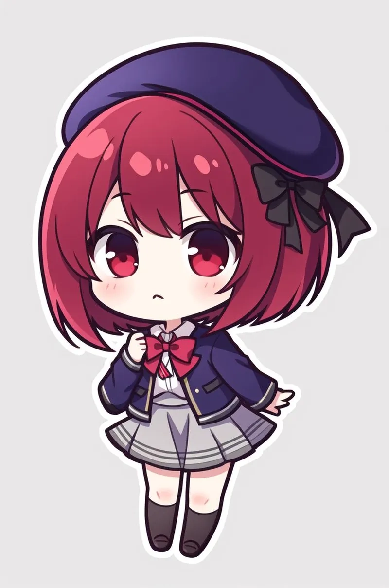 Săn lùng bộ ảnh anime chibi nữ cute cực dễ thương
