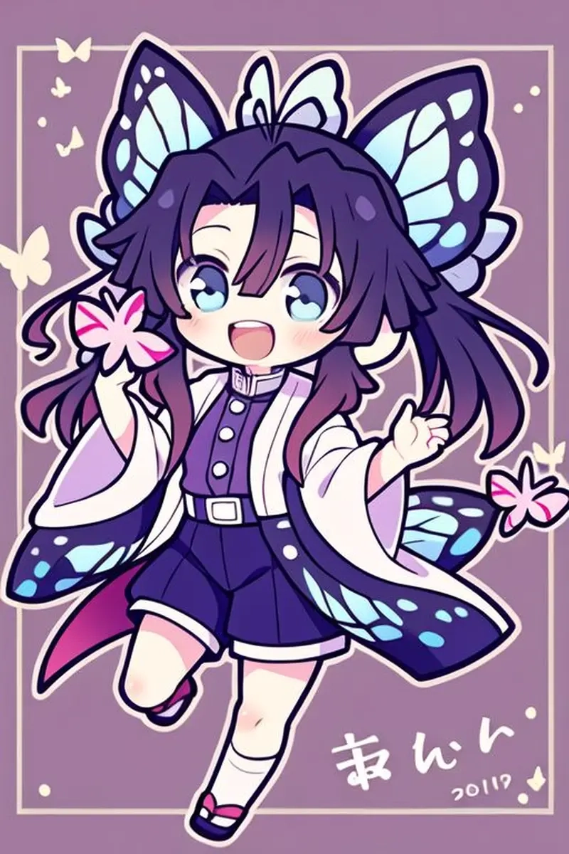 Hình ảnh tuyệt đẹp của hình shinobu chibi