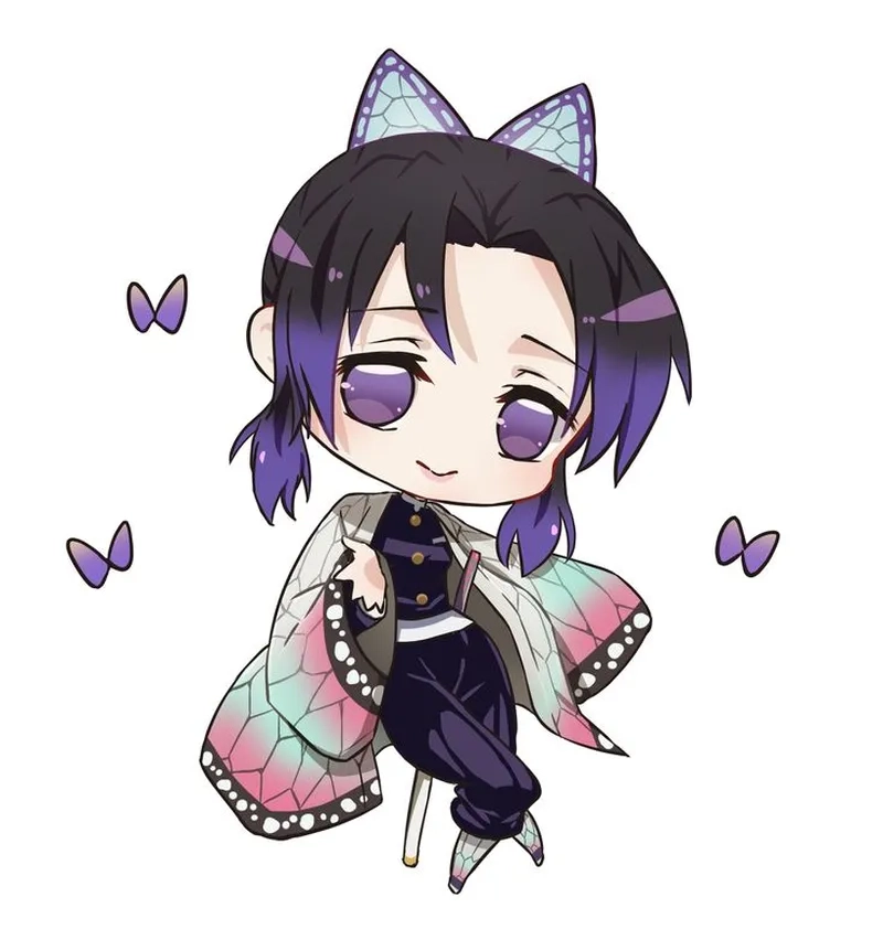 Bộ sưu tập nghệ thuật shinobu chibi manga