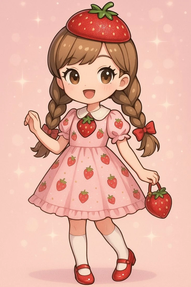 Đắm chìm trong thế giới ảnh nền anime chibi đẹp rực rỡ