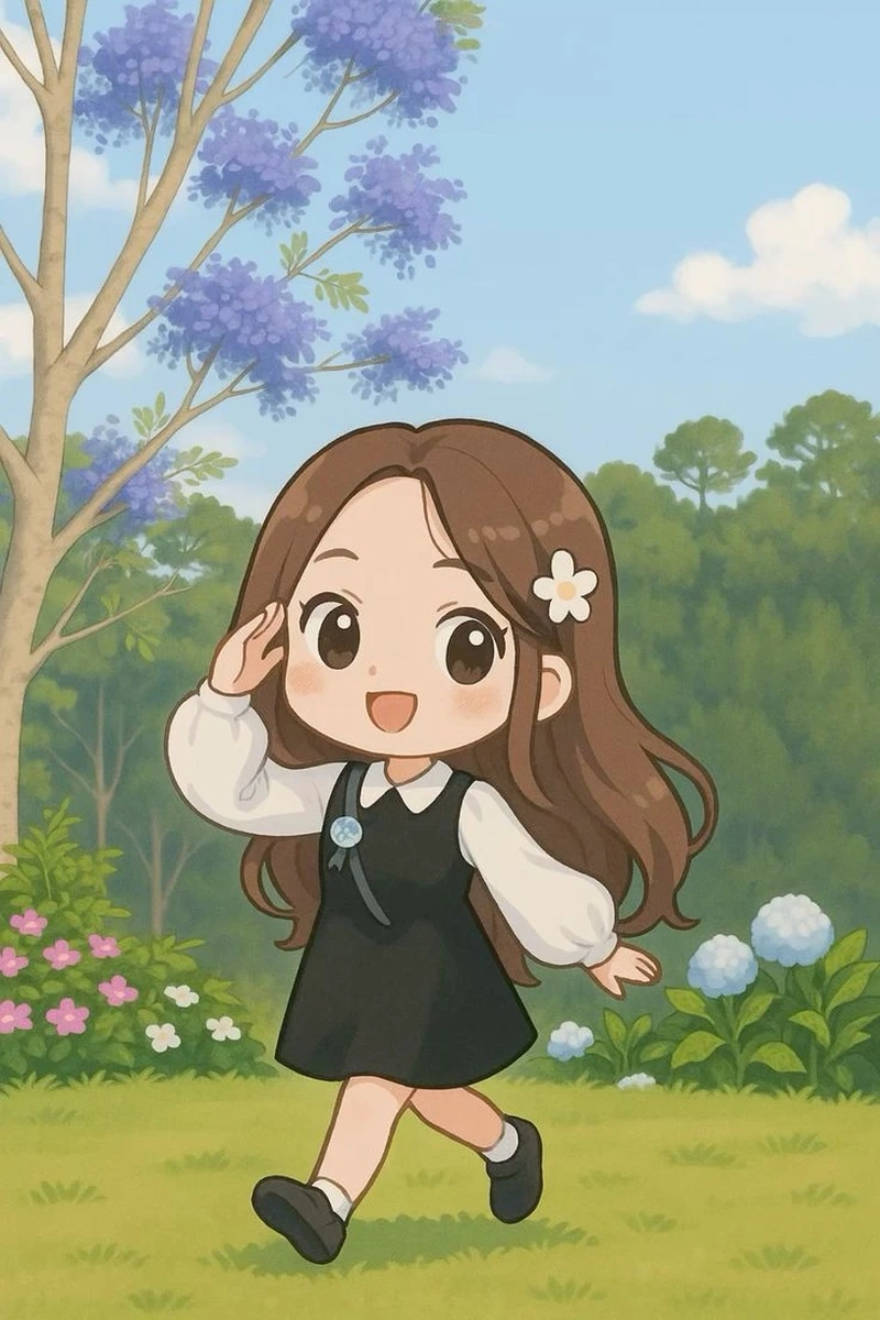 Khám phá vẻ đẹp độc đáo từ ảnh nền chibi đẹp tinh tế