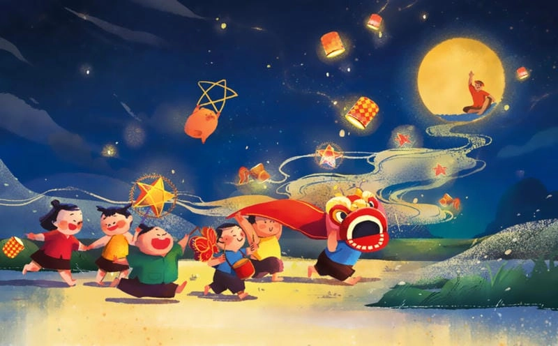 Cùng du ngoạn hình nền lễ hội cuốn hút