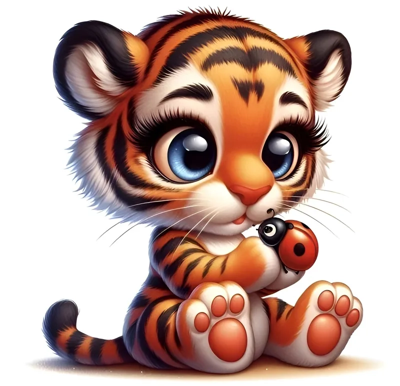Khám phá ngay hổ con dễ thương chibi cực hot hôm nay