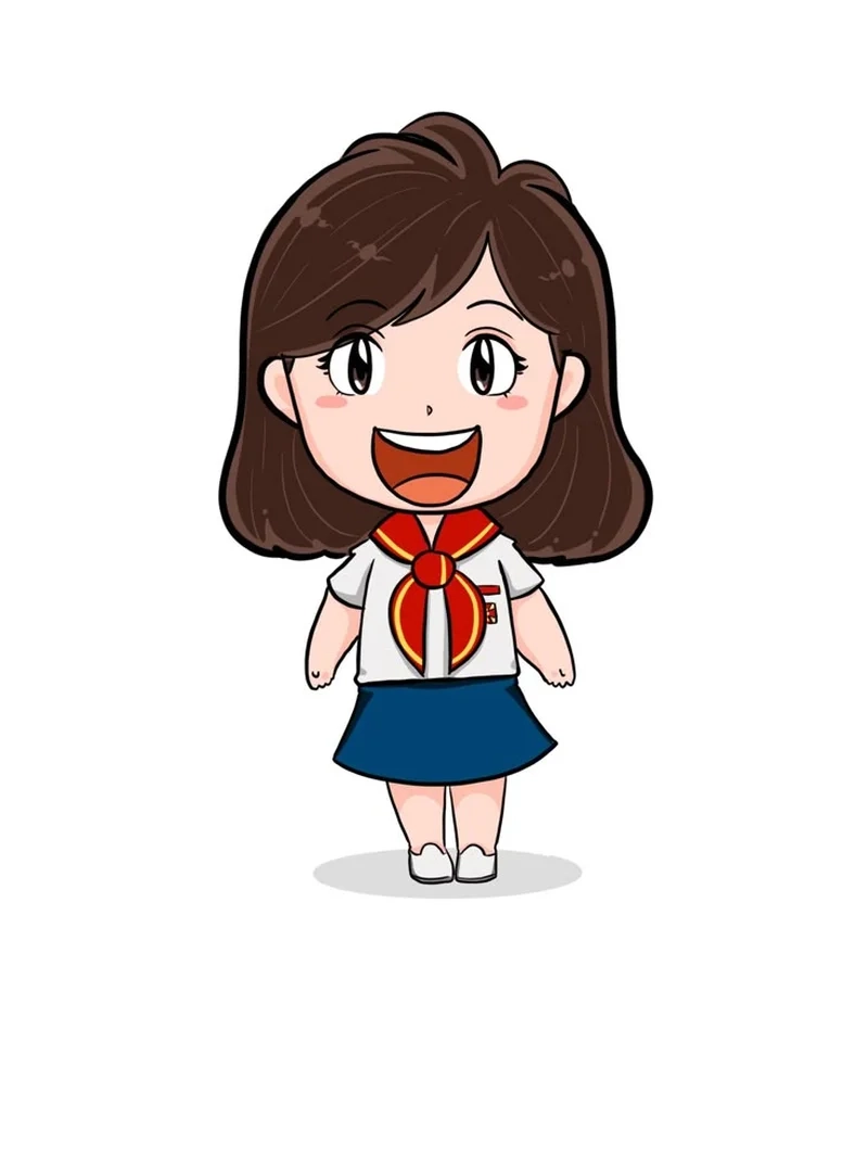 Cập nhật ngay bộ chibi học sinh dễ thương lung linh