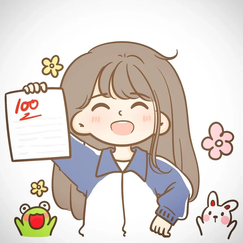 Bộ ảnh đẹp nhất ảnh chibi học sinh cực dễ thương