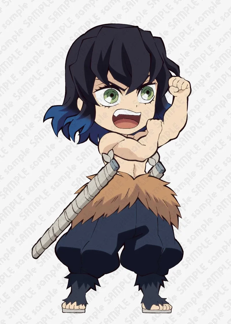 Tận hưởng khoảnh khắc dễ thương với inosuke aoi chibi