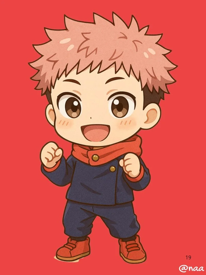 Itadori Yuji chibi có gì hot thu hút fan anime