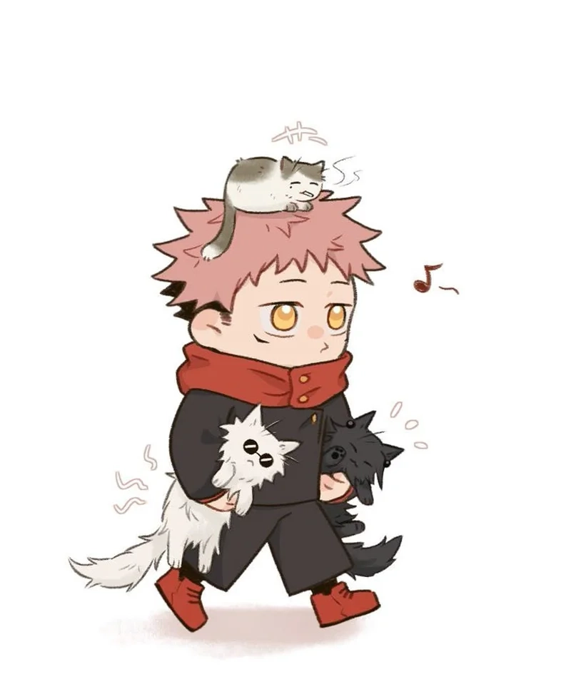 Hình ảnh đáng yêu khó cưỡng yuji itadori cute chibi