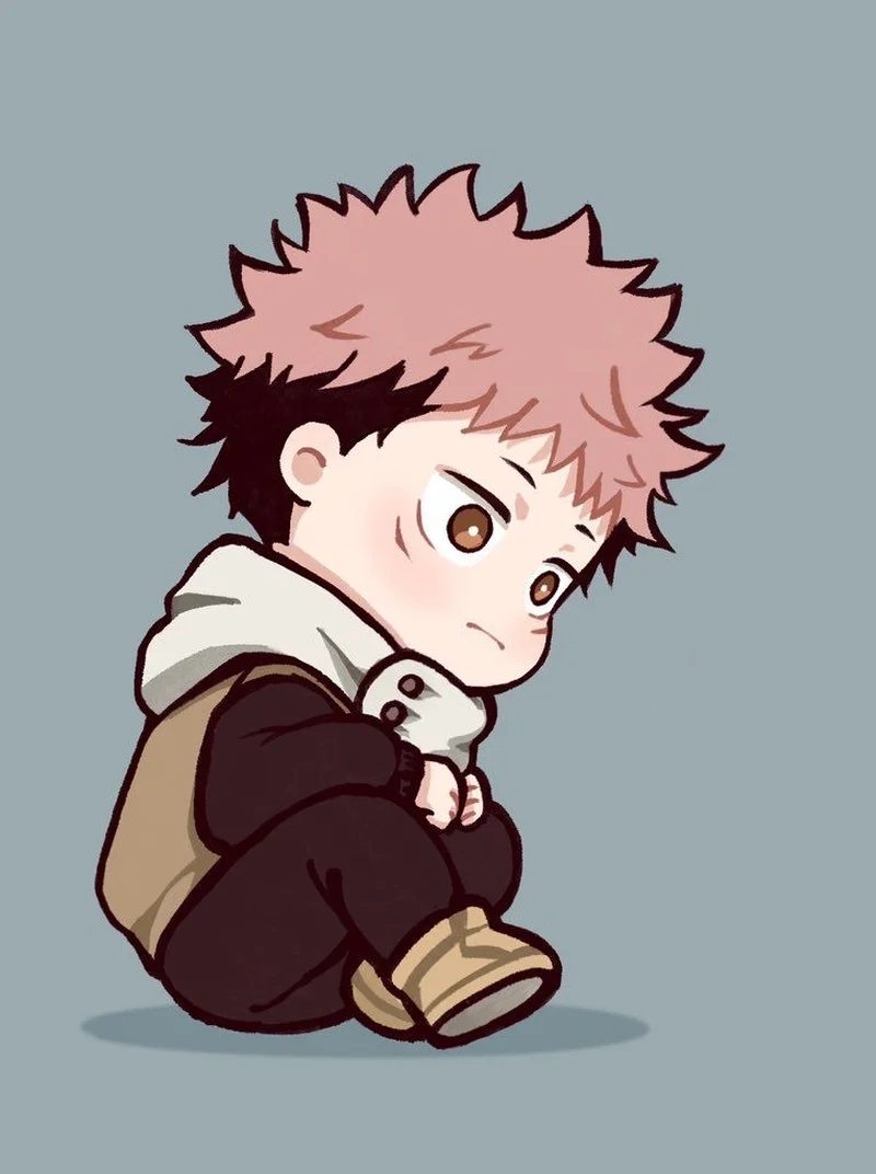 Thưởng thức nét đáng yêu với chibi itadori