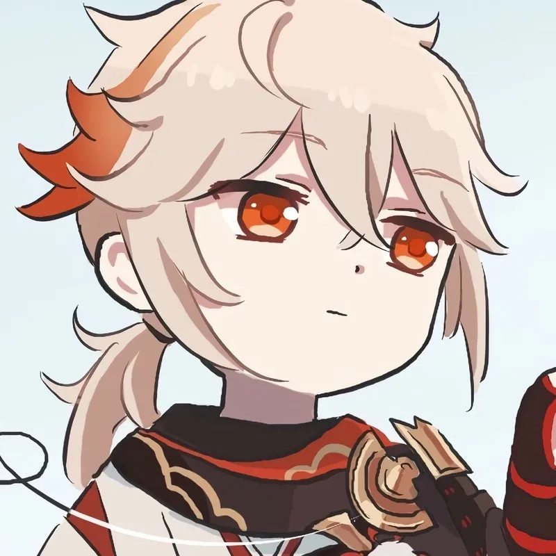 Lưu ngay cute kazuha chibi để làm avatar và wallpaper