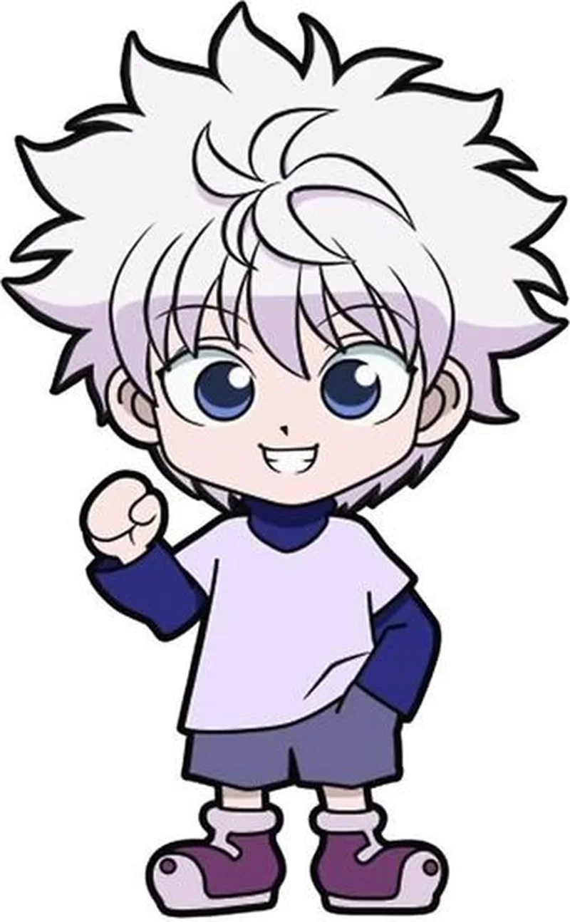 Sưu tầm ngay bộ ảnh killua chibi dễ thương