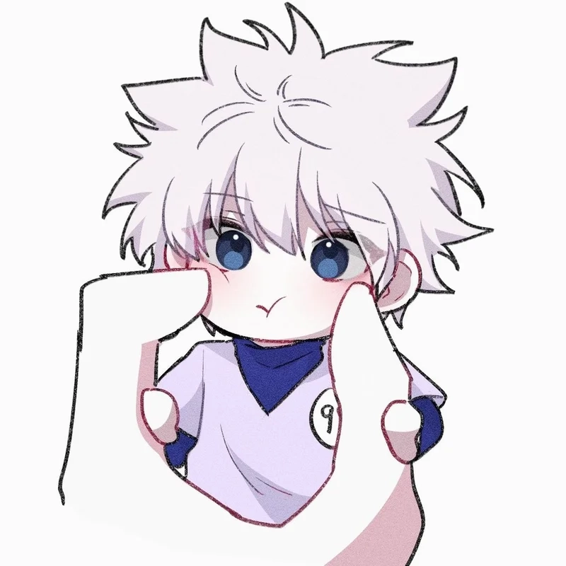 Hình ảnh ngộ nghĩnh cùng cute killua chibi đáng yêu