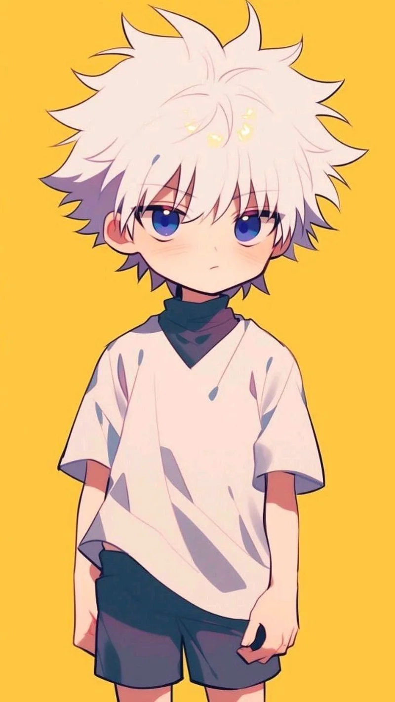 Biểu cảm độc đáo đến từ killua chibi face