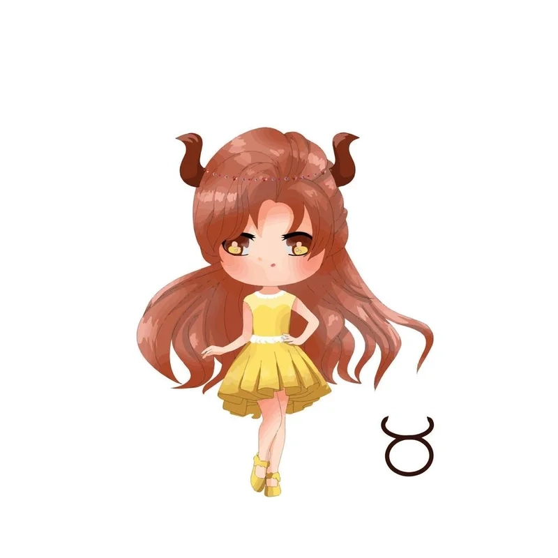 Ngắm ngay chibi cung kim ngưu siêu dễ thương cho fan