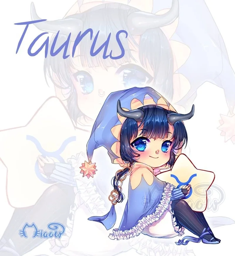 Tải về ngay ảnh chibi cung kim ngưu cho bộ sưu tập