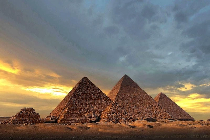 Ngắm nhìn vẻ đẹp kim tự tháp Ai Cập bí ẩn