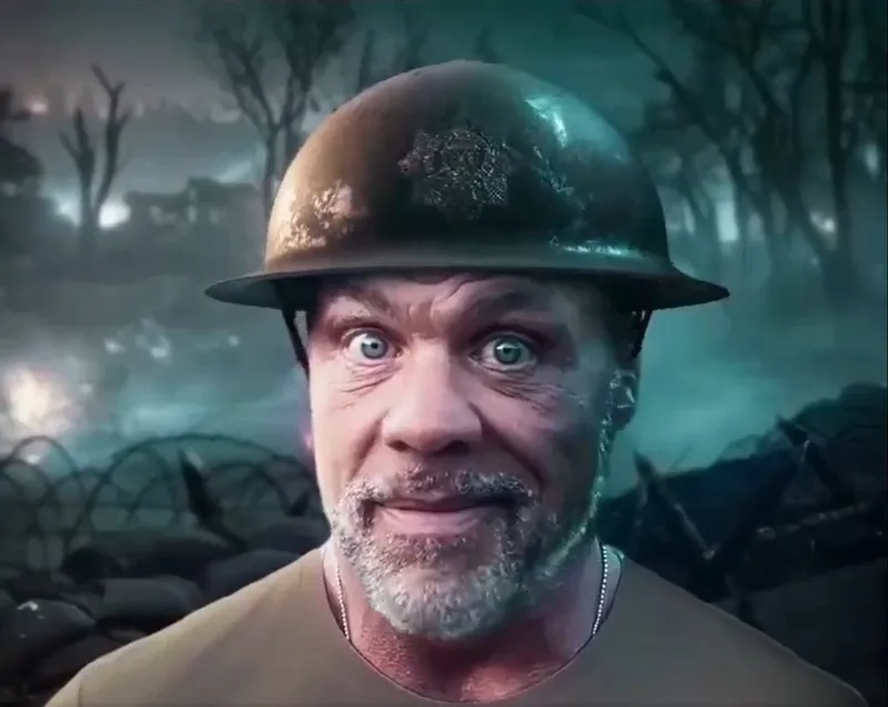 Sức hút khó cưỡng từ kurt angle 1000 yard stare khiến fan cười ngất