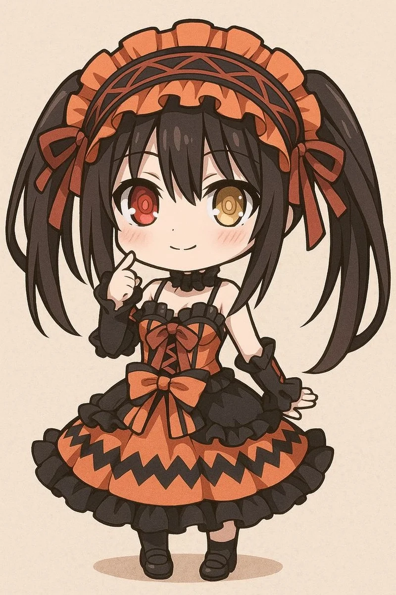 Ngắm nhìn kurumi cute khiến bạn tan chảy