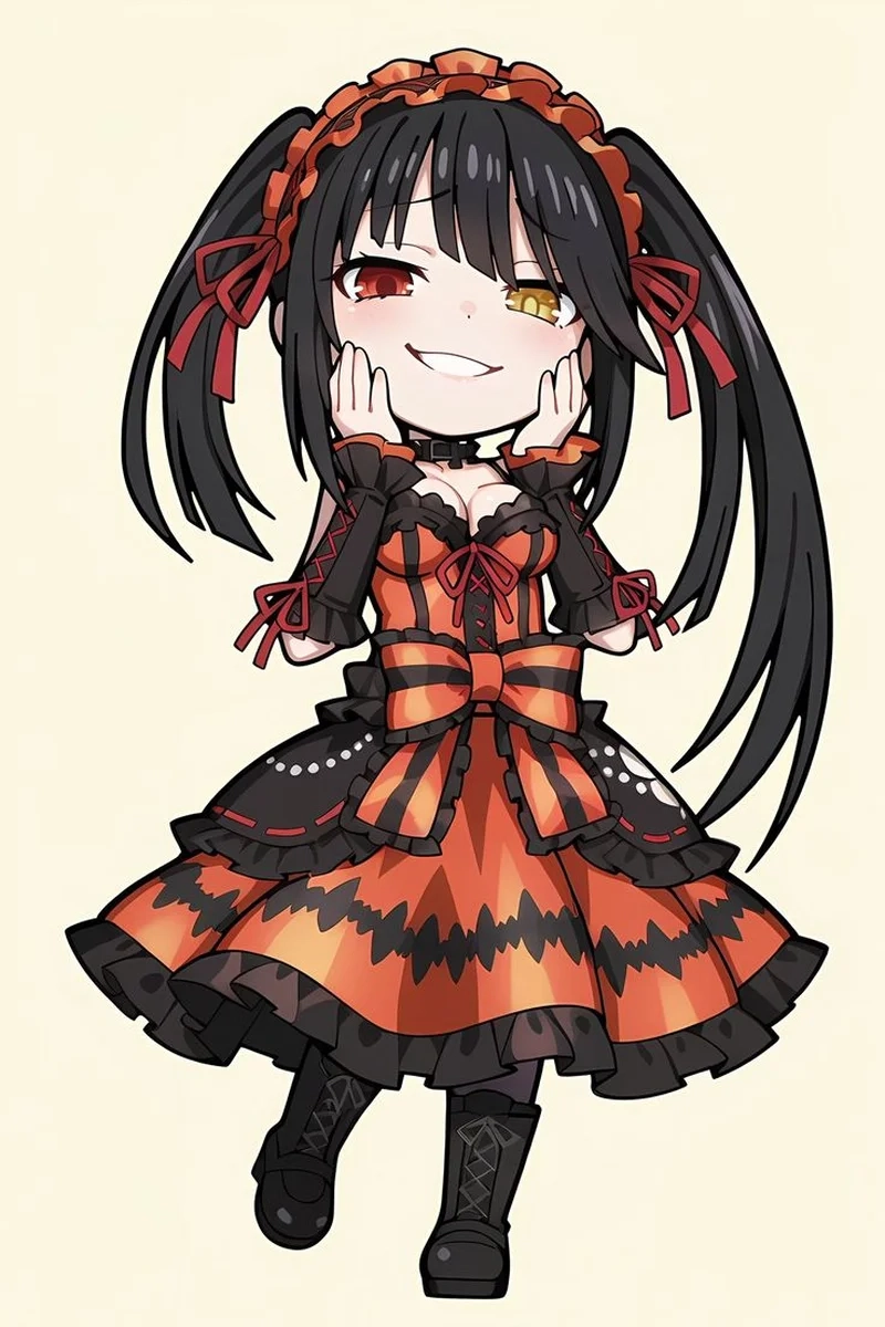 Thưởng thức nghệ thuật anime kurumi độc đáo