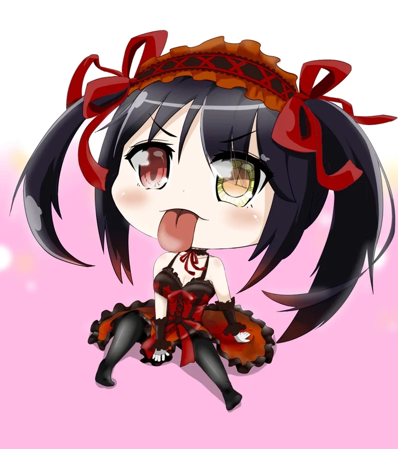 Lưu giữ khoảnh khắc với hình ảnh kurumi chibi