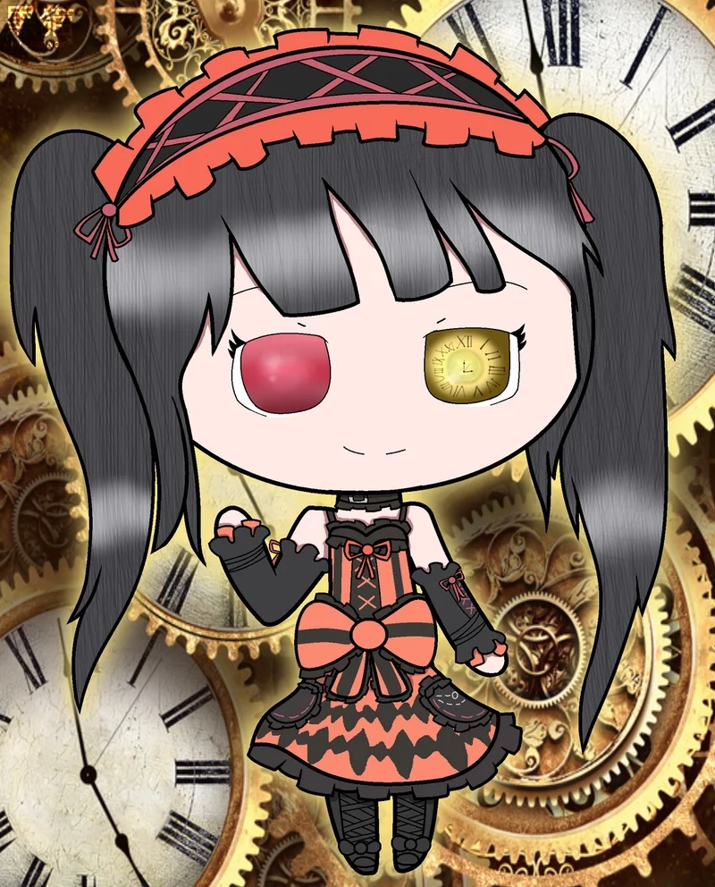 Ngắm nhìn tokisaki kurumi chibi mỗi ngày