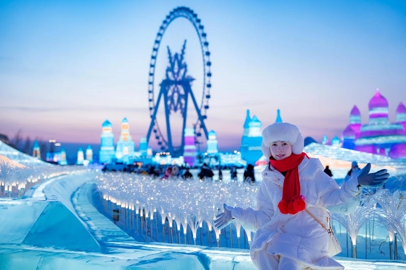 Tìm về lễ hội băng đăng Harbin cuốn hút