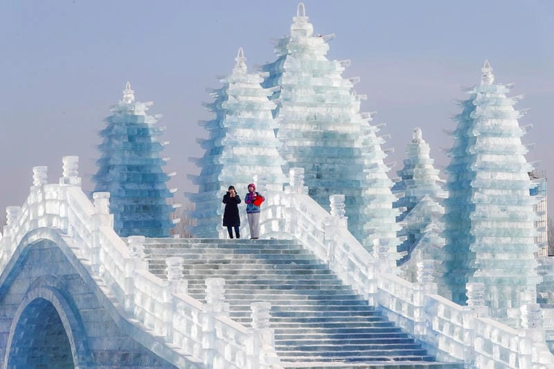 Thức dậy cùng lễ hội băng đăng Harbin ấn tượng