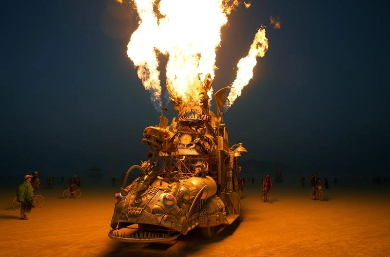 Sưu tầm những bức lễ hội Burning Man nổi bật