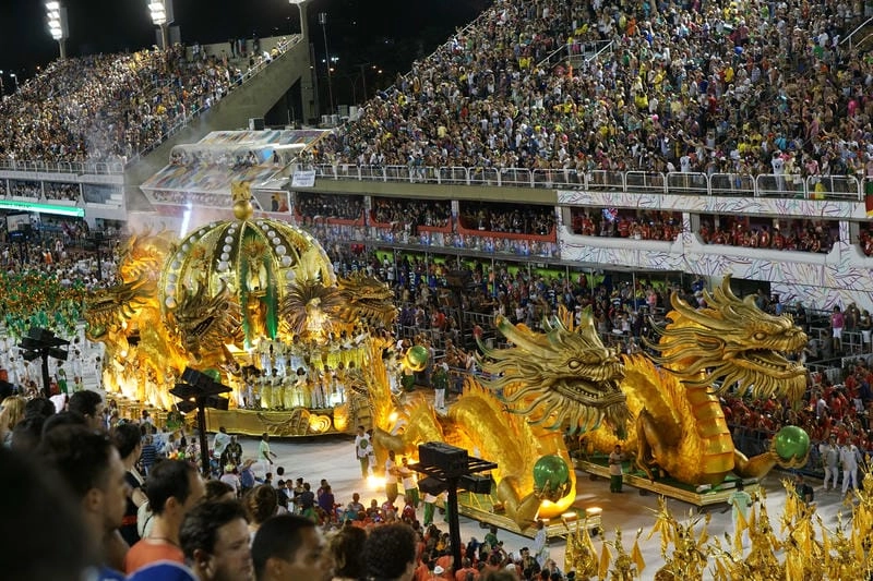 Cùng du ngoạn lễ hội Carnival Rio de Janeiro hoành tráng