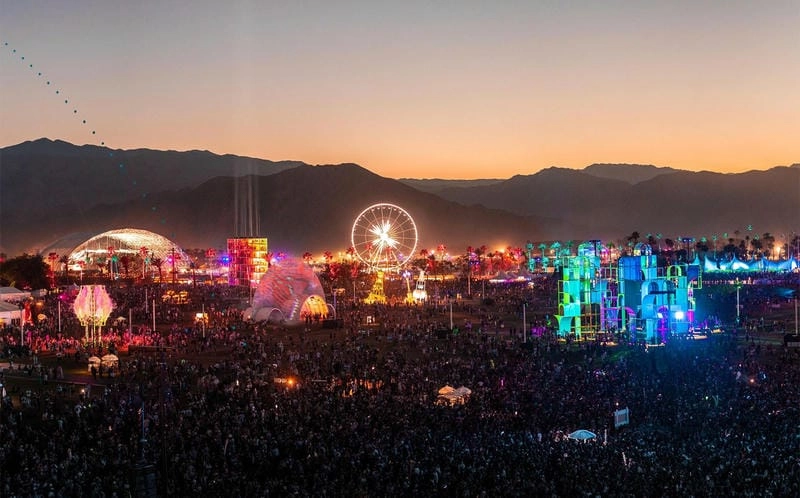 Gợi ý những bức lễ hội Coachella ấn tượng