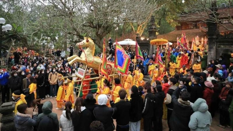 Chiêm ngưỡng vẻ đẹp Lễ hội Gióng văn hóa