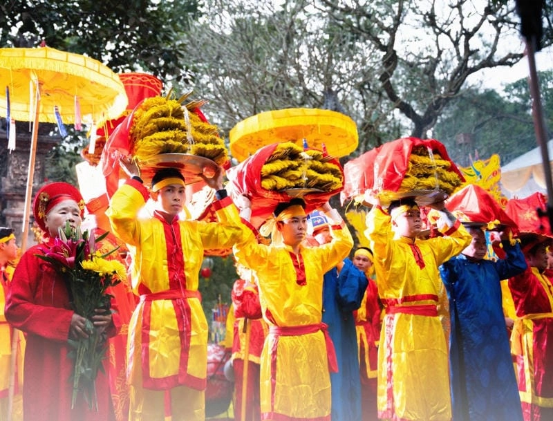 Ngắm nhìn vẻ đẹp Lễ hội Gióng rực rỡ