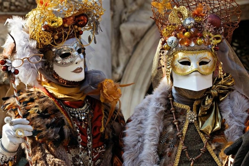 Sưu tầm những bức lễ hội hóa trang Venice nổi bật