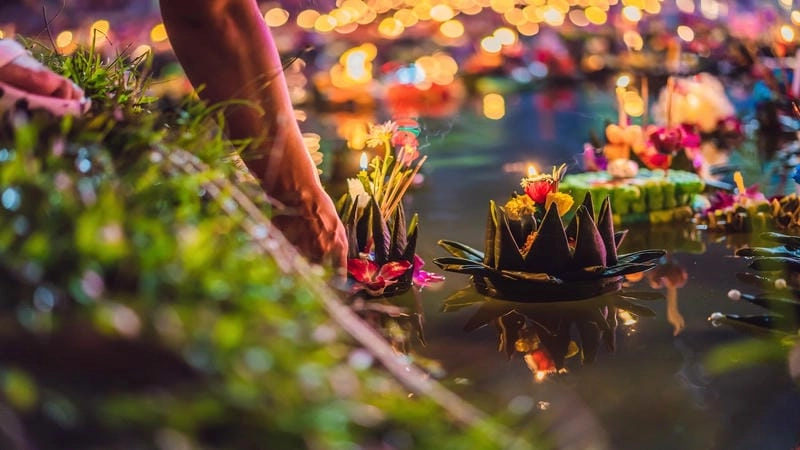 Sưu tầm những bức Lễ hội Loy Krathong nổi bật