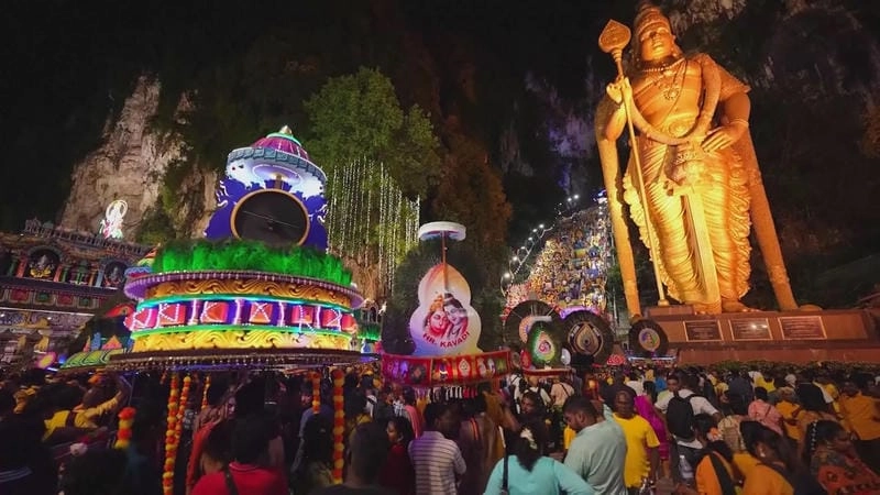 Gợi ý những bức lễ hội Thaipusam đặc sắc
