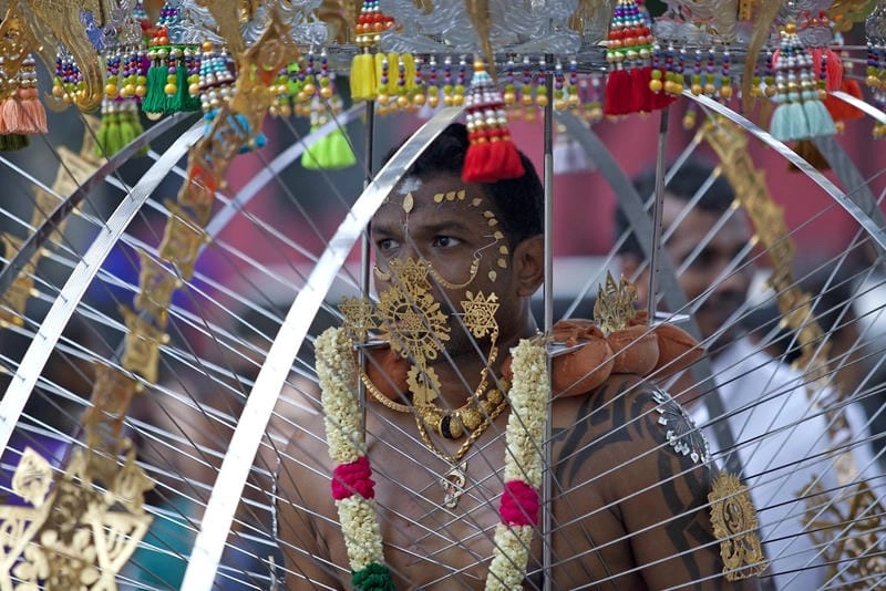 Ngắm nhìn vẻ đẹp lễ hội Thaipusam cuốn hút