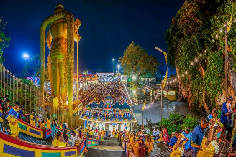 Cùng du ngoạn lễ hội Thaipusam huyền bí