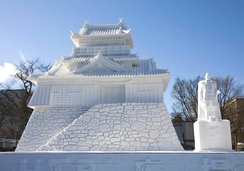 Ngắm nhìn vẻ đẹp lễ hội tuyết Sapporo nổi bật