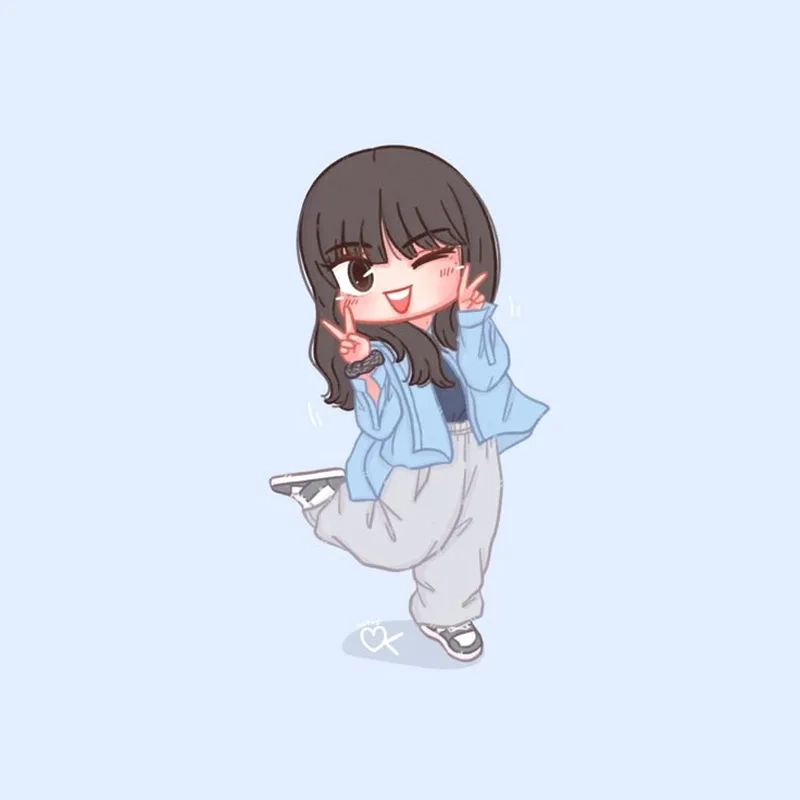 Chiêm ngưỡng hình lisa chibi siêu xinh