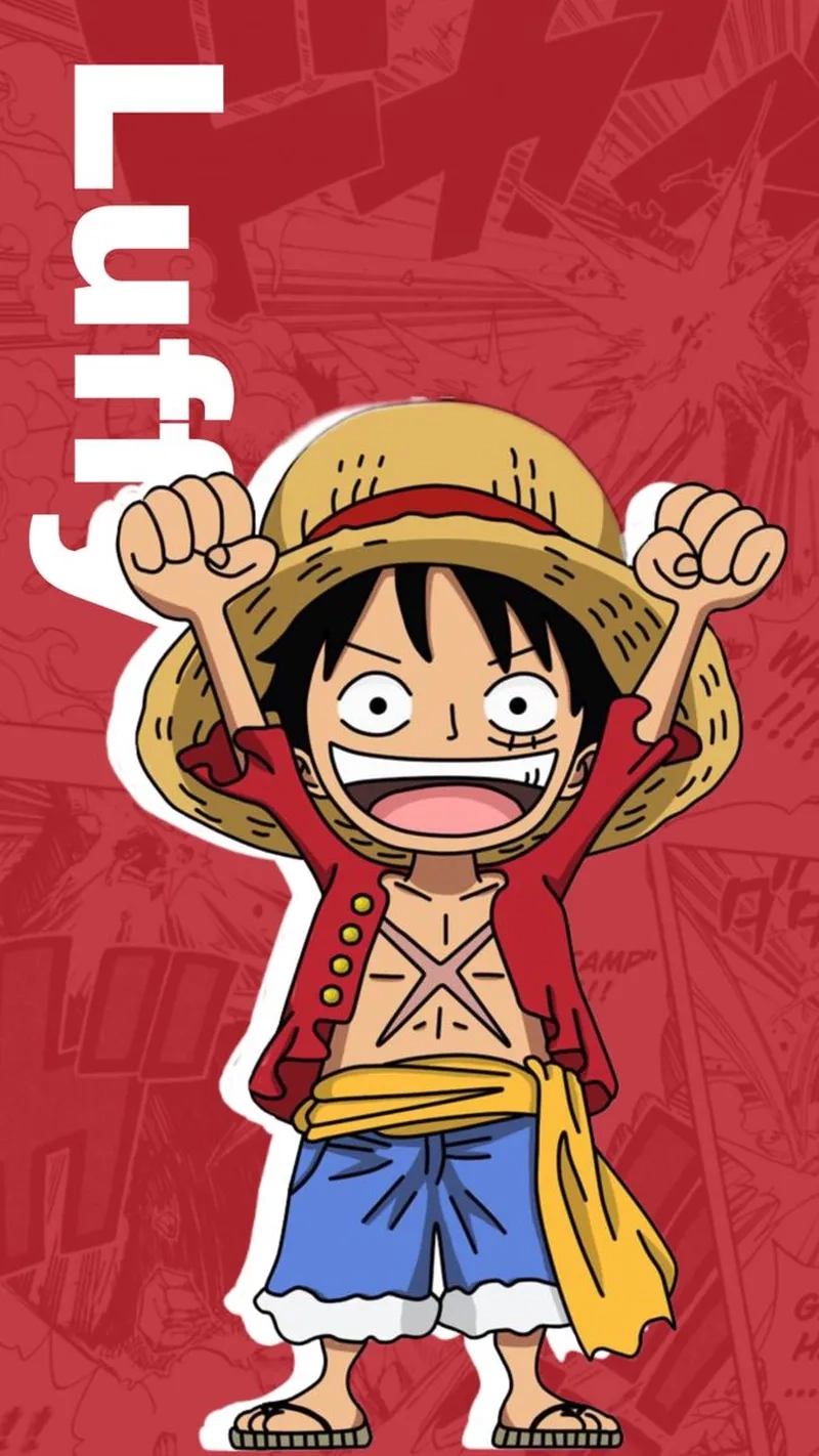 Chibi Luffy dễ thương qua nhiều phong cách vẽ