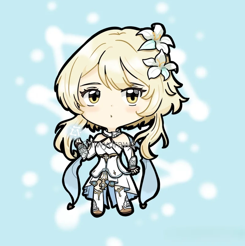 Làm mới màn hình với lumine chibi wallpaper tuyệt đẹp