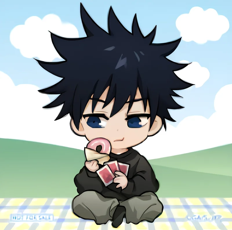 Thế giới hoạt hình dễ thương anime megumi chibi