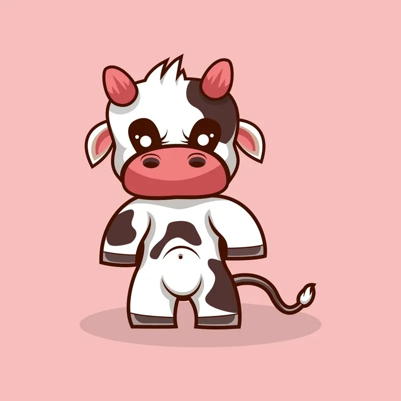 Bộ sưu tập con bò meme hài hước cho tín đồ ảnh chế
