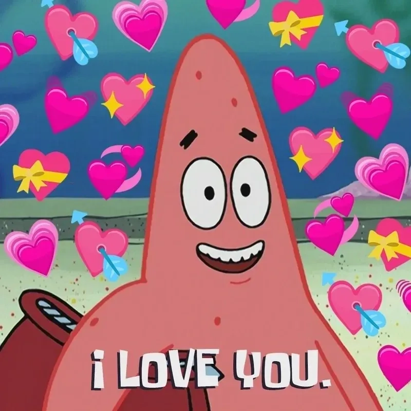 Đắm chìm trong thế giới anime i love you meme siêu dễ thương