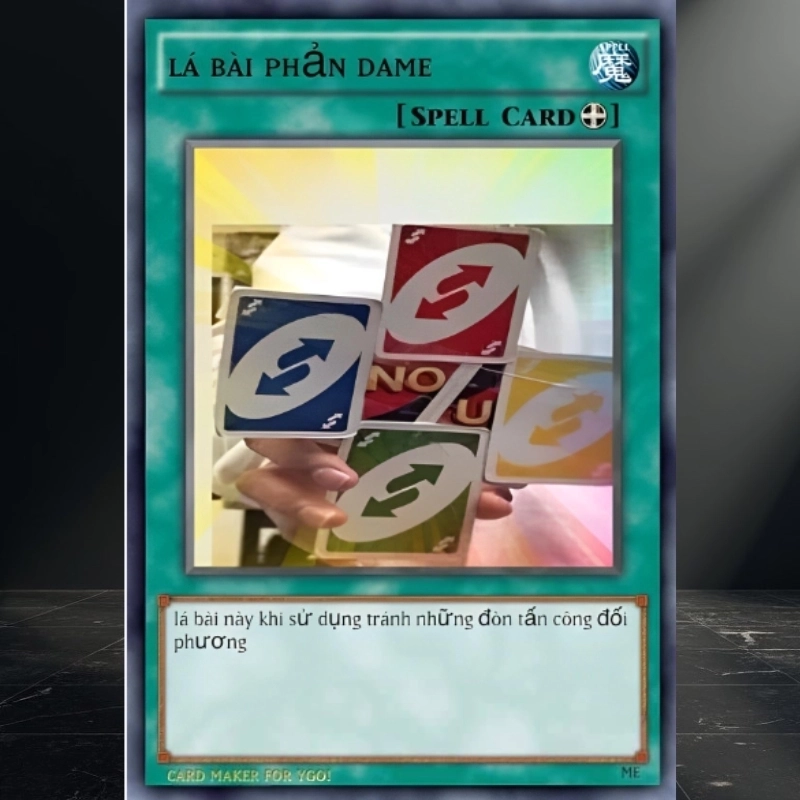 Sáng tạo content hài hước với lá bài uno meme cực chất